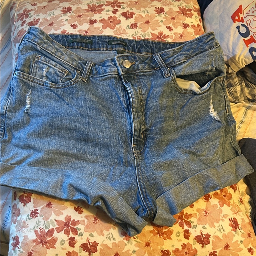 Wild Fable Light Blue Jean Shorts